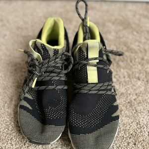 Stylish Black and Green Kids Shoes